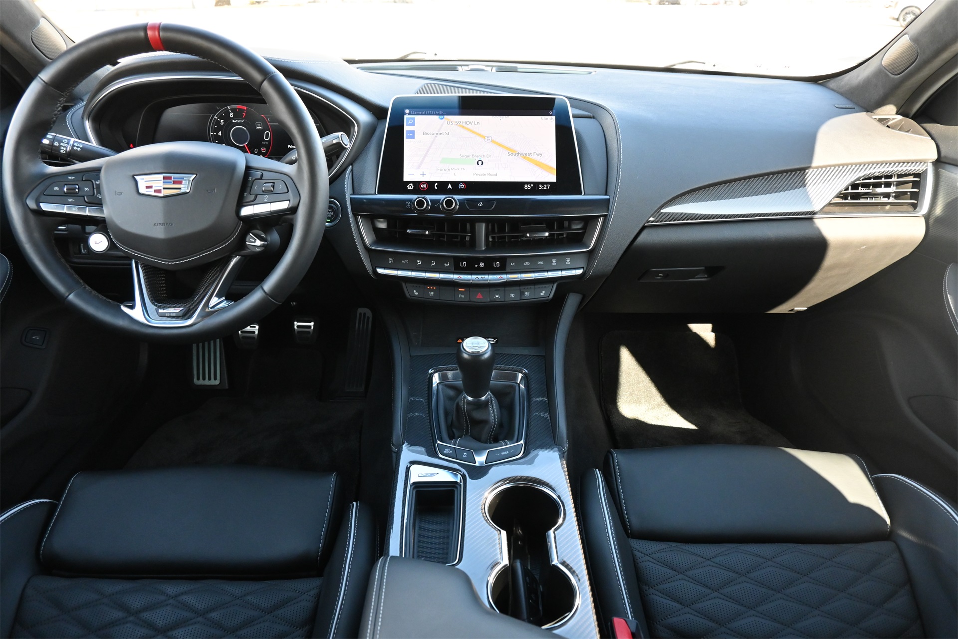 2023 Cadillac CT5 V-Series White at Bayway Cadillac Southwest