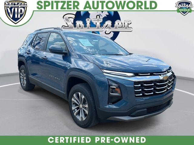 Lakeshore Blue Metallic 2025 Chevrolet Equinox SUV / Crossover Front-Wheel Drive Continuously Variable Transmission