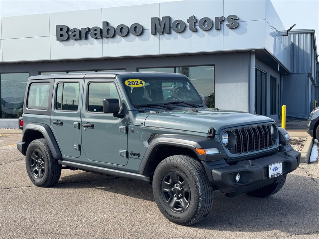 2024 Jeep Wrangler Sport 4-Door 4WD