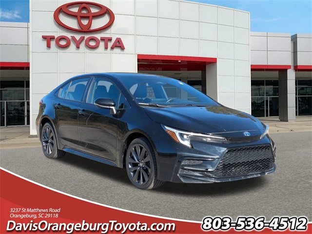 2023 Toyota Corolla Hybrid SE Black at Davis Toyota of Orangeburg