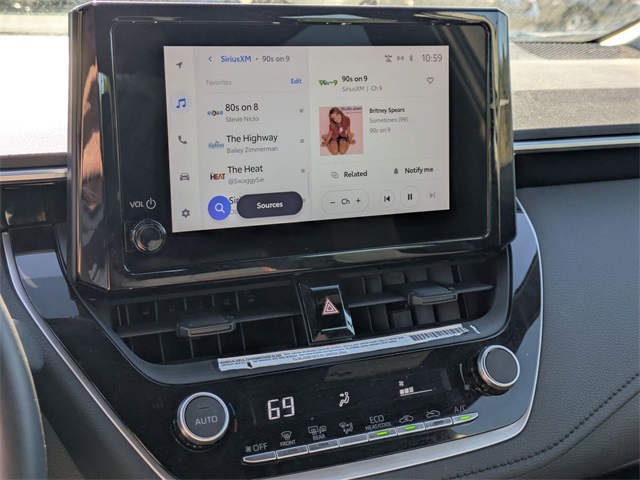 2023 Toyota Corolla Hybrid SE Black at Davis Toyota of Orangeburg