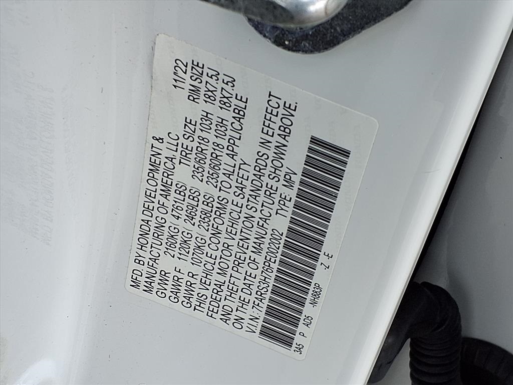 2023 Honda CR-V EX-L White at Community Toyota