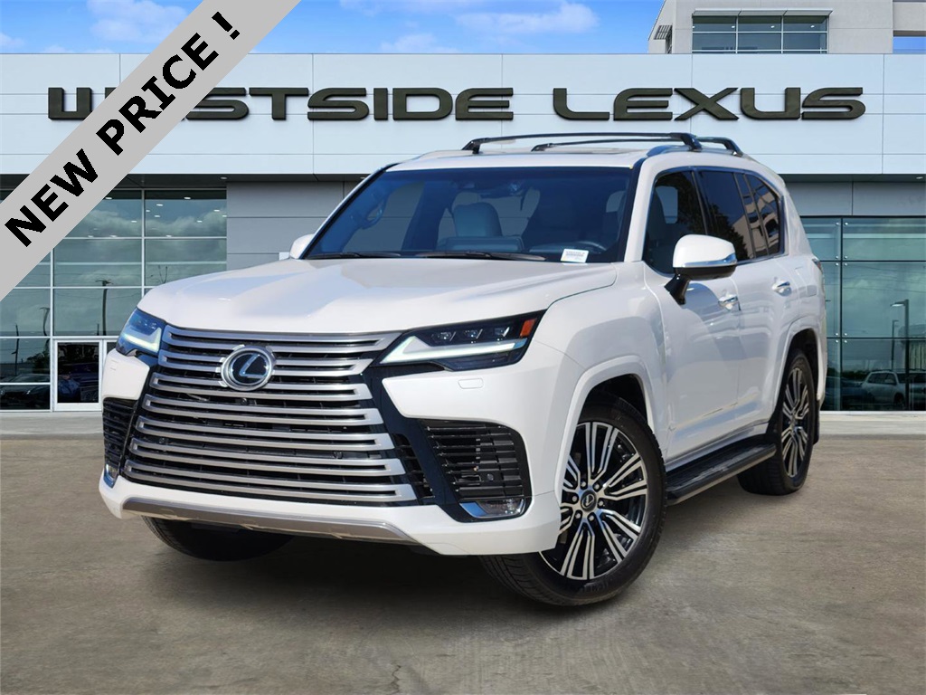 2023 Lexus LX 600 Luxury White at Westside Lexus