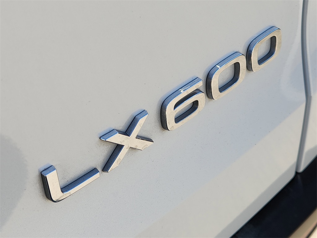 2023 Lexus LX 600 Luxury White at Westside Lexus