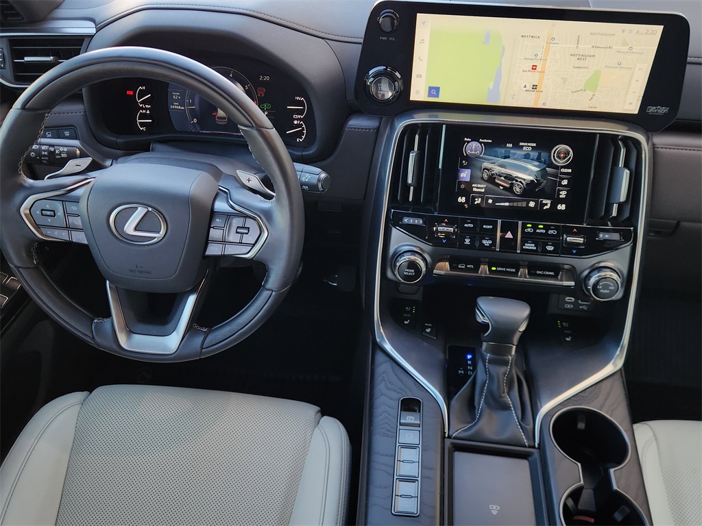 2023 Lexus LX 600 Luxury White at Westside Lexus