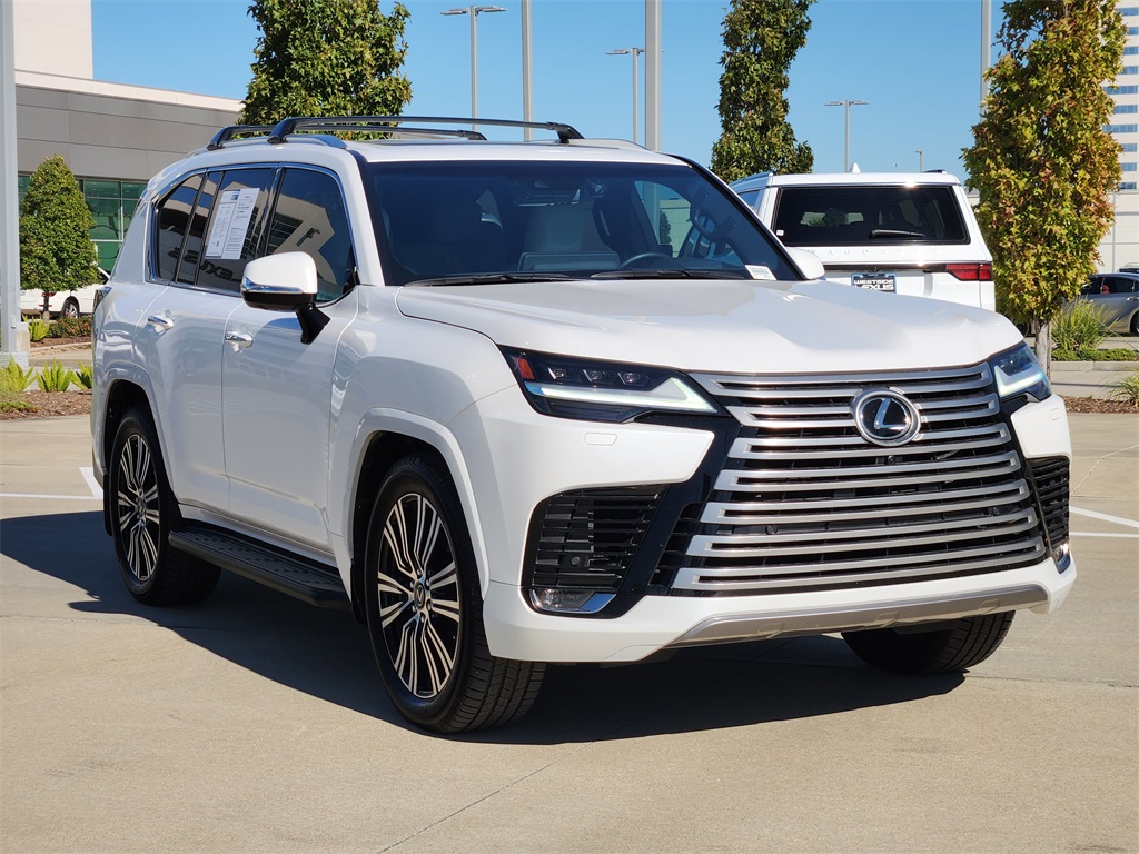 2023 Lexus LX 600 Luxury White at Westside Lexus
