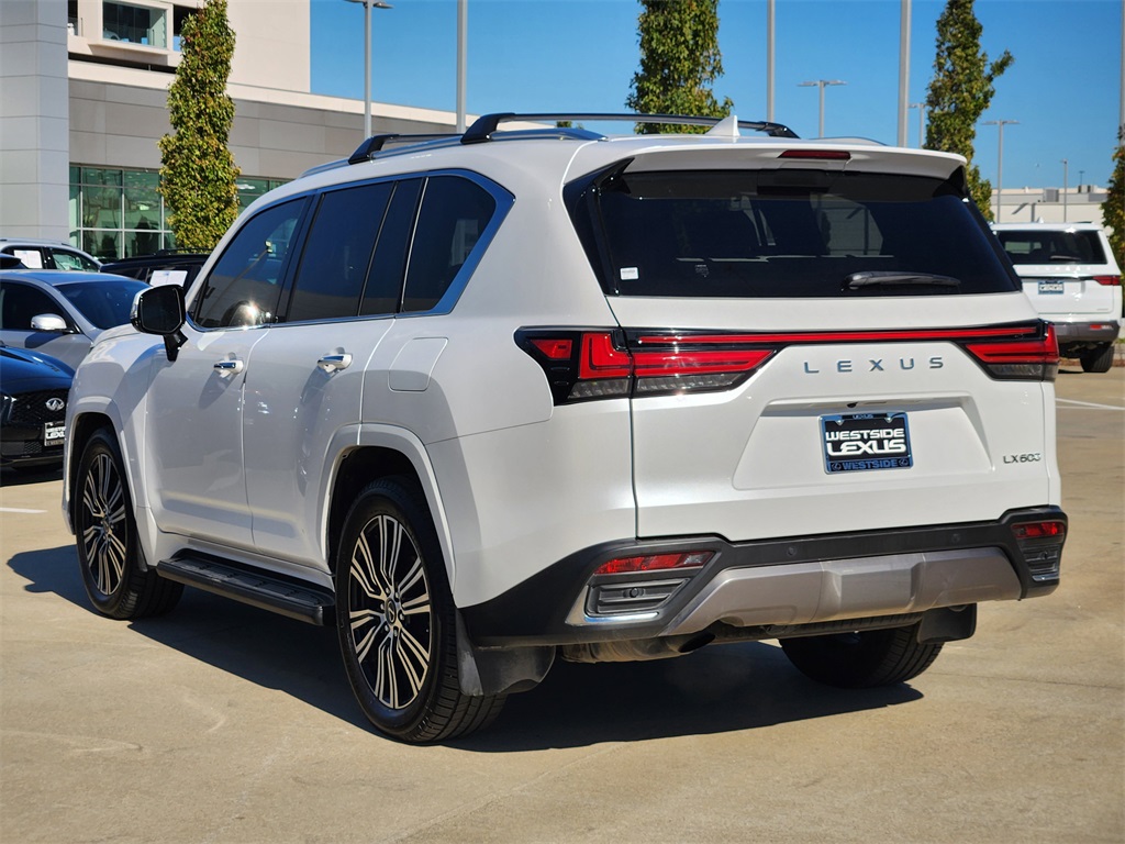 2023 Lexus LX 600 Luxury White at Westside Lexus