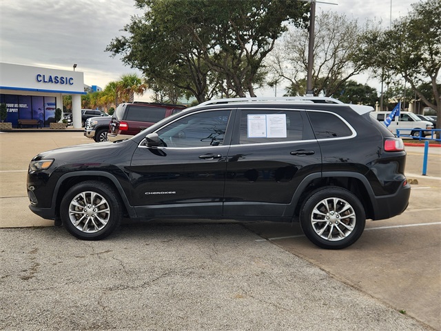 2019 Jeep Cherokee Latitude Plus Black at AutoSavvy Houston Northwest