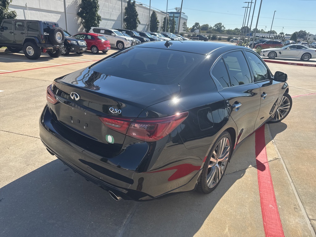 2024 INFINITI Q50 SENSORY Black at AutoSavvy Houston Southwest