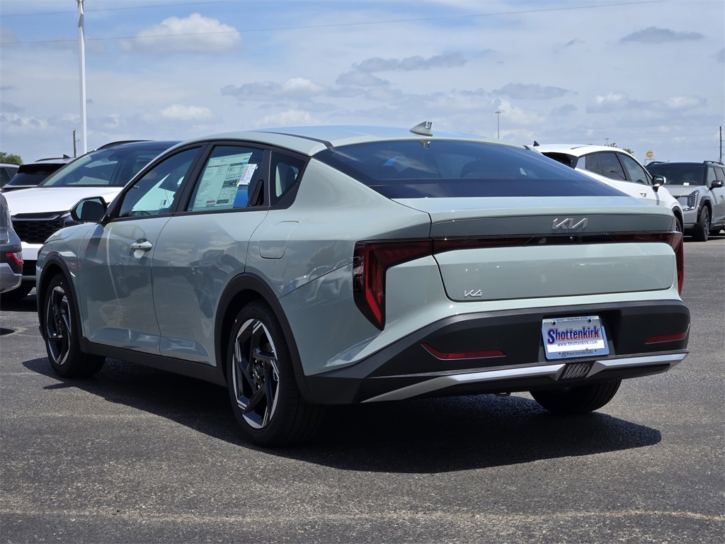 2025 Kia K4 EX Blue at Shottenkirk Kia Fort Bend