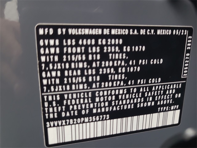 2023 – Volkswagen – Taos