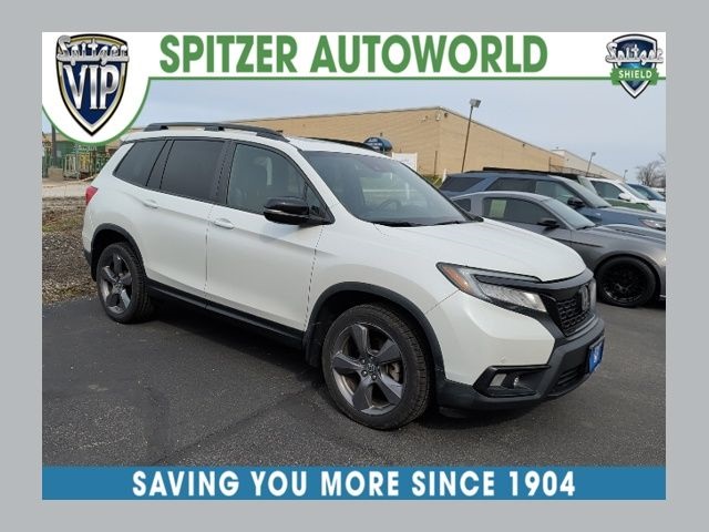 White Diamond Pearl 2019 Honda Passport Touring AWD SUV / Crossover All-Wheel Drive 9-Speed Automatic