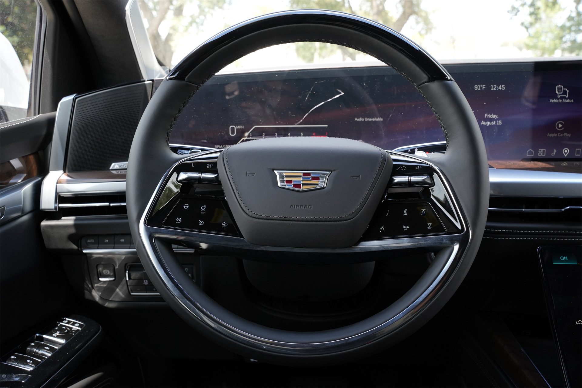 2025 Cadillac Escalade Premium Luxury Platinum White at Tom Peacock Cadillac