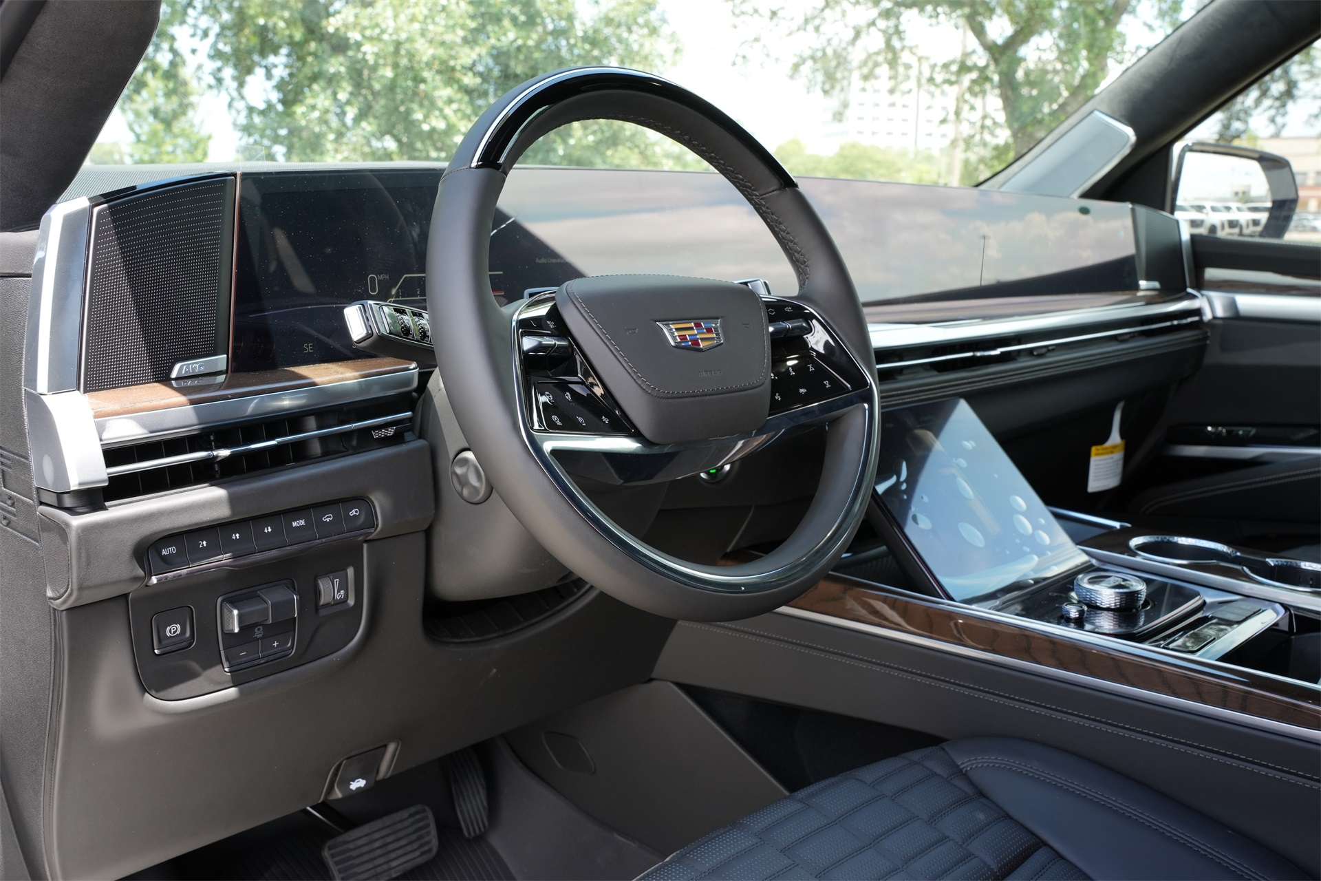 2025 Cadillac Escalade Premium Luxury Platinum White at Tom Peacock Cadillac