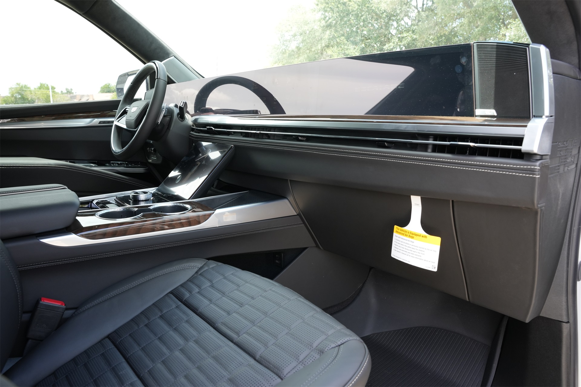 2025 Cadillac Escalade Premium Luxury Platinum White at Tom Peacock Cadillac