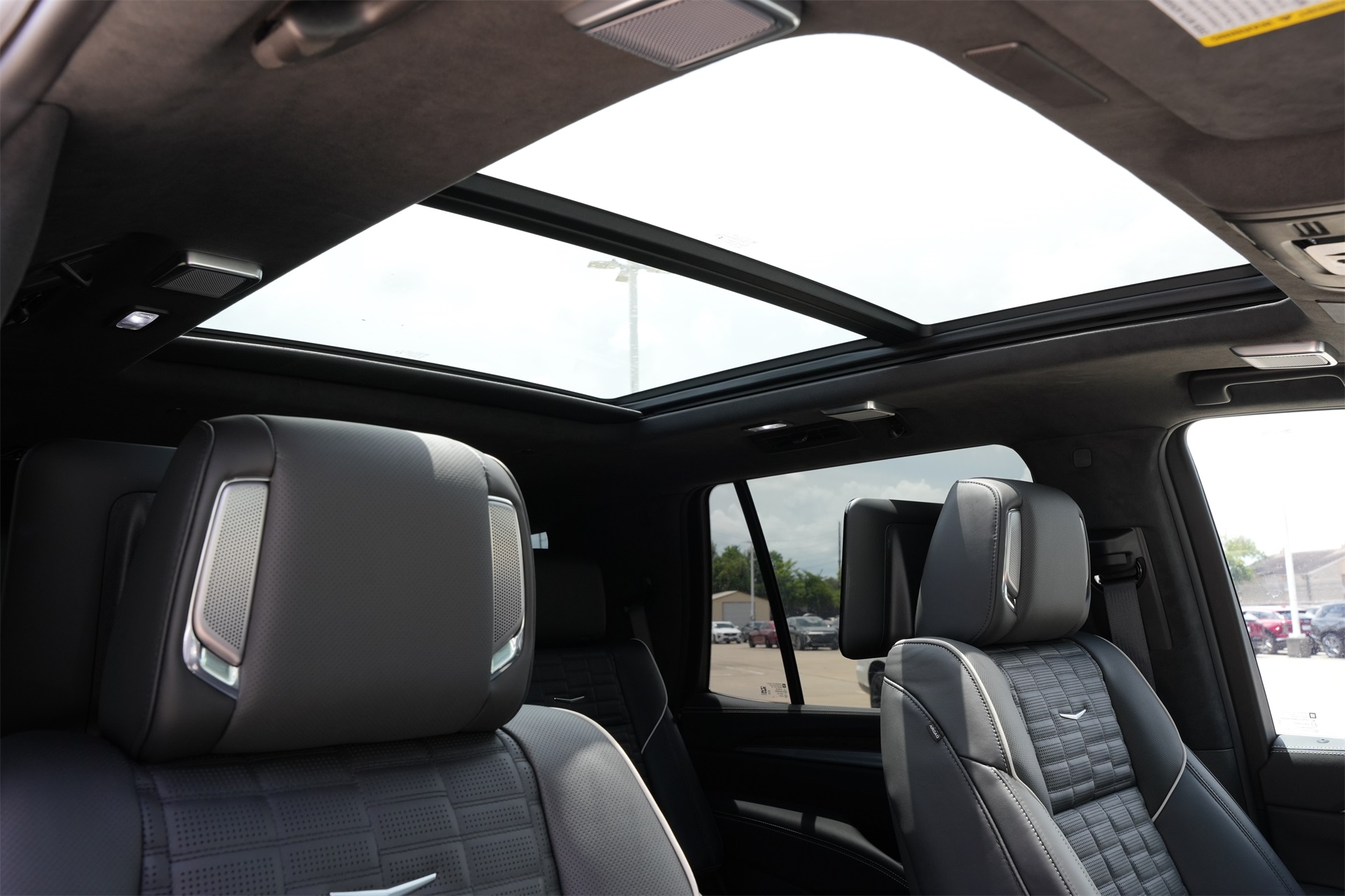 2025 Cadillac Escalade Premium Luxury Platinum White at Tom Peacock Cadillac