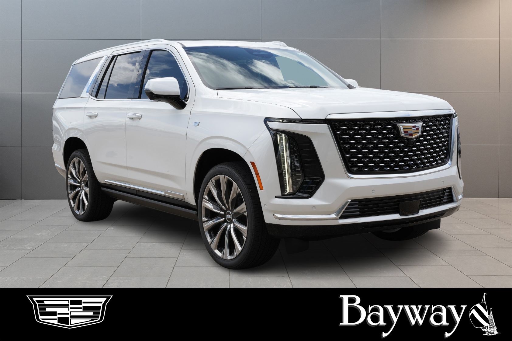 2025 Cadillac Escalade Premium Luxury Platinum White at Tom Peacock Cadillac