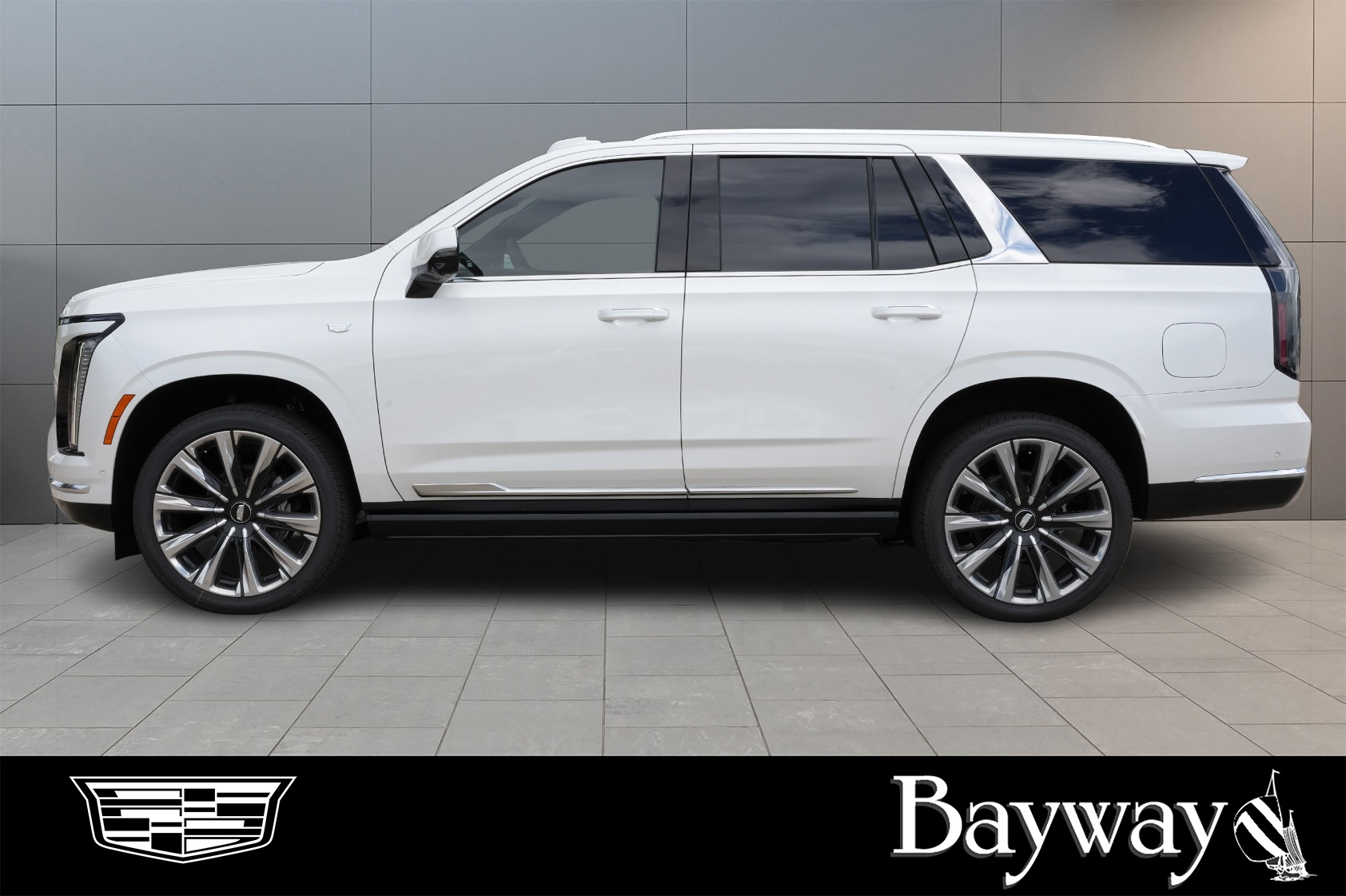2025 Cadillac Escalade Premium Luxury Platinum White at Tom Peacock Cadillac