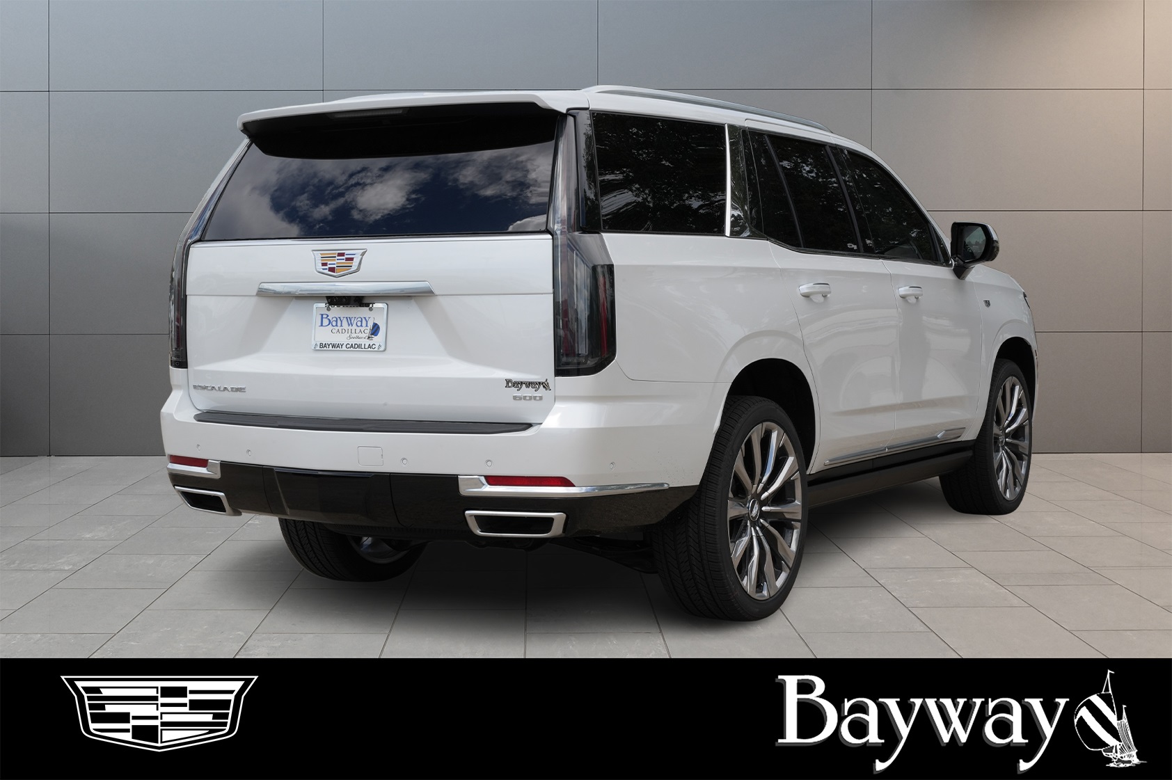 2025 Cadillac Escalade Premium Luxury Platinum White at Tom Peacock Cadillac