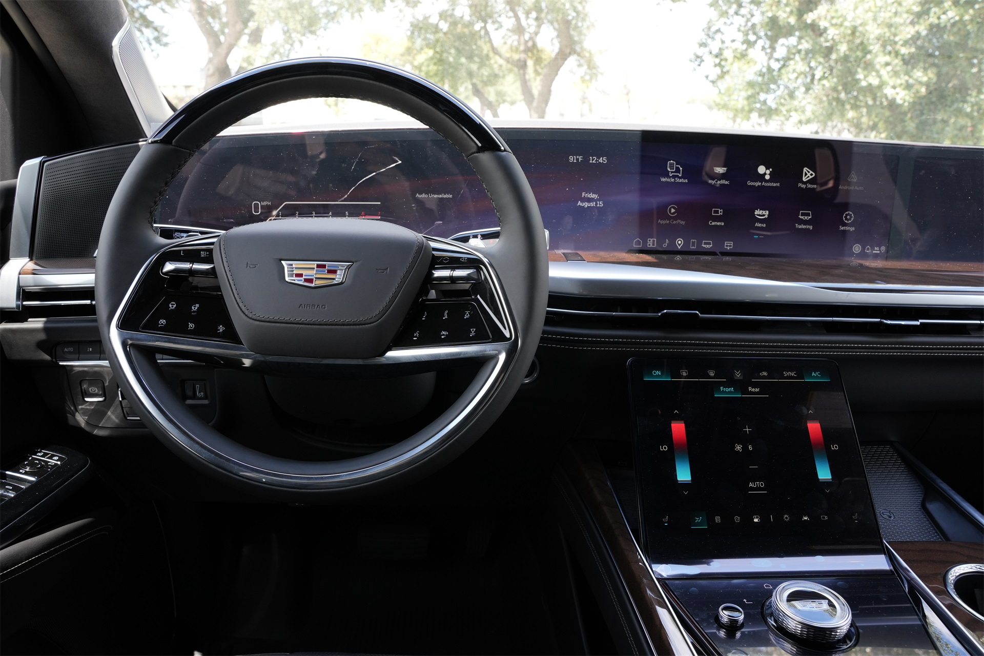 2025 Cadillac Escalade Premium Luxury Platinum White at Tom Peacock Cadillac