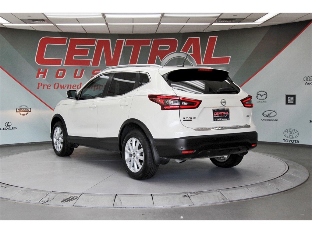 2022 Nissan Rogue Sport SV White at Central Houston Nissan