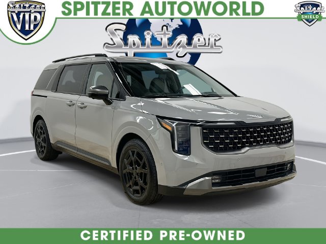 Ceramic Silver 2025 Kia Carnival Minivan Front-Wheel Drive 8-Speed Automatic
