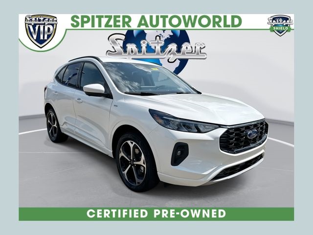 White Metallic 2024 Ford Escape SUV / Crossover All-Wheel Drive 8-Speed Automatic