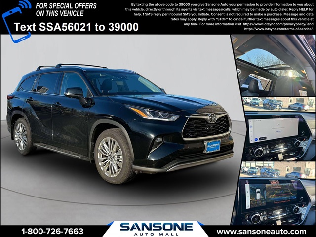 2026 Toyota Highlander Platinum AWD