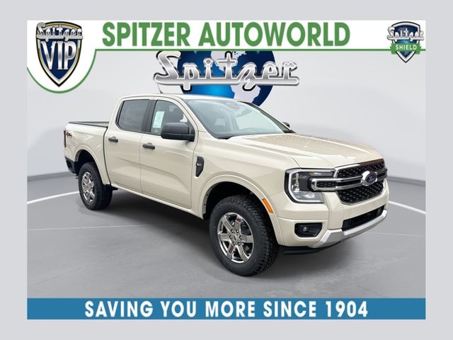 Desert Sand 2025 Ford Ranger Pickup Truck Four-Wheel Drive Automatic