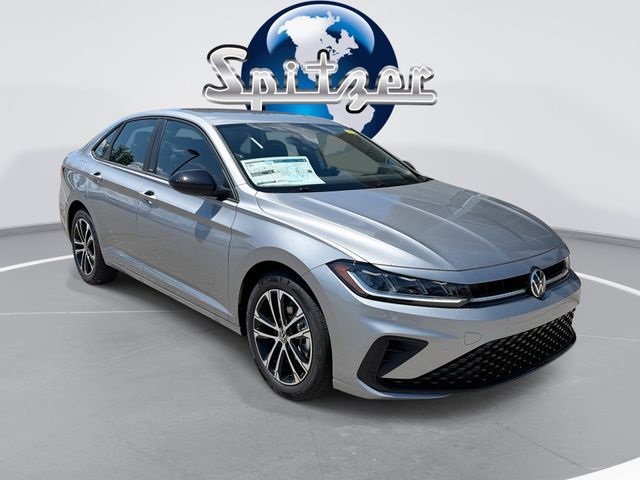 Silver 2026 Volkswagen Jetta Sedan Front-Wheel Drive 8-Speed Automatic