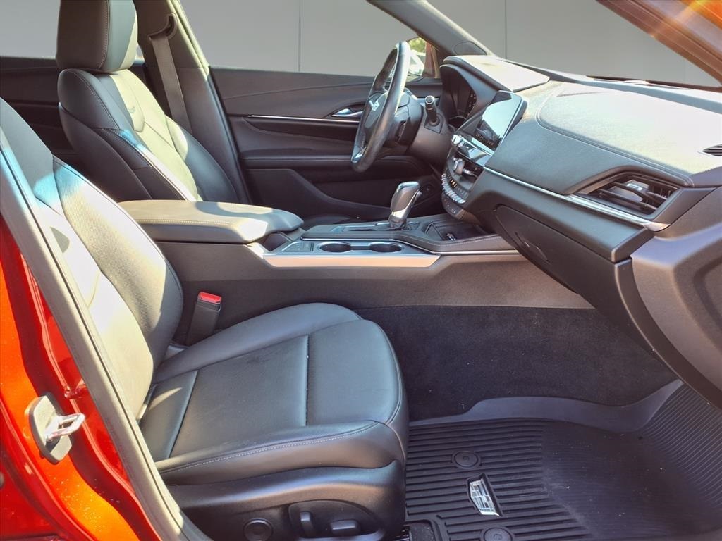 2021 Cadillac CT4 Premium Luxury Red at AutoSavvy Houston Southwest