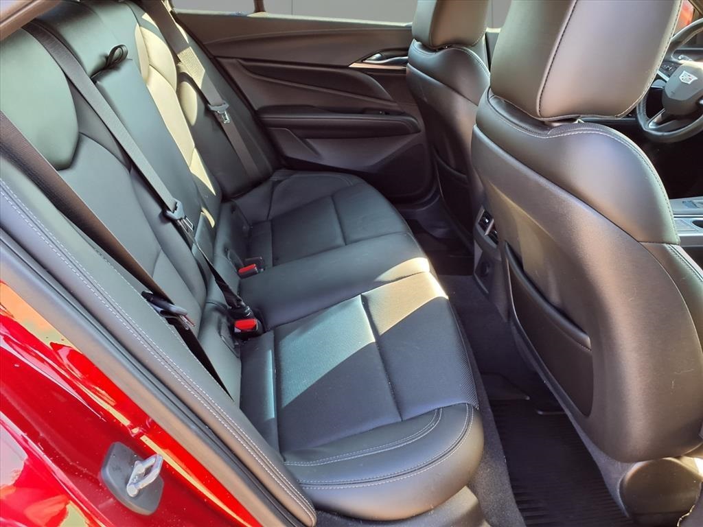 2021 Cadillac CT4 Premium Luxury Red at AutoSavvy Houston Southwest