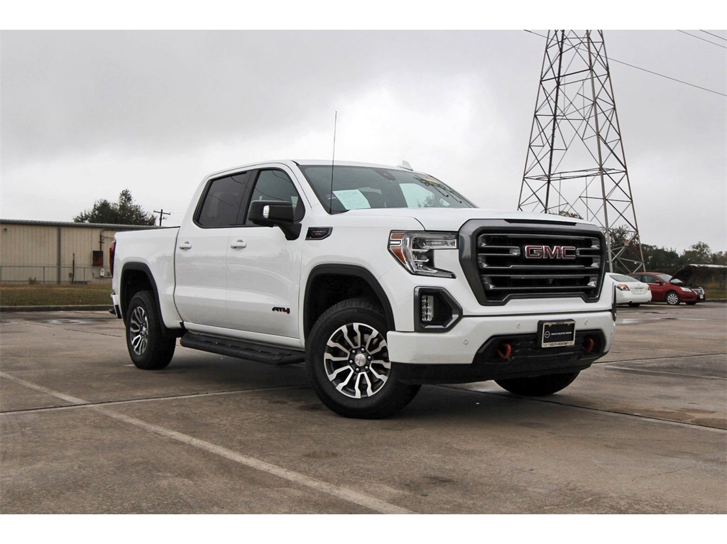 2020 GMC Sierra 1500 AT4 White at Bayway Cadillac of The Woodlands