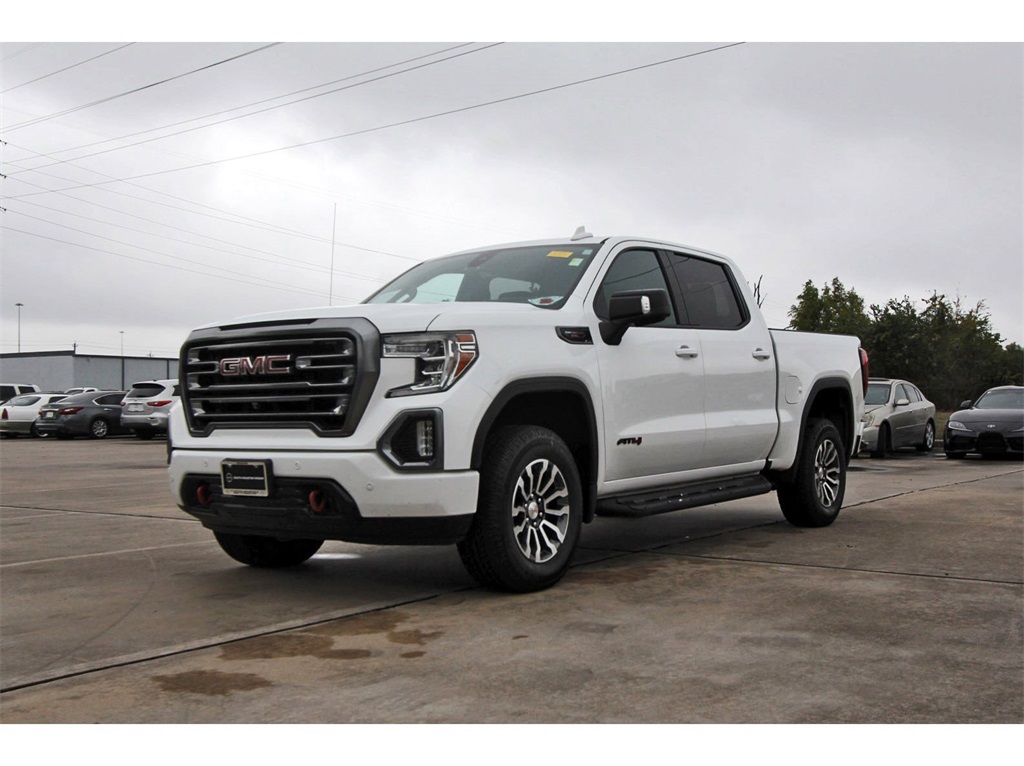 2020 GMC Sierra 1500 AT4 White at Bayway Cadillac of The Woodlands