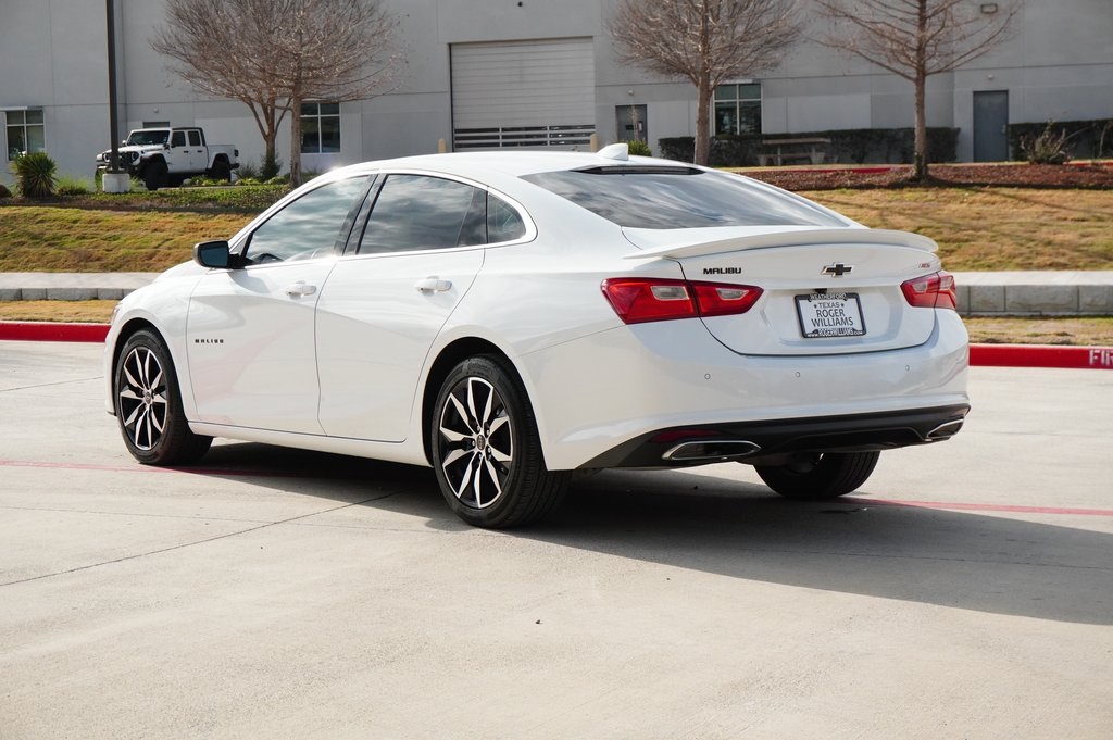 Used Car 2025 Chevrolet Malibu  Rs For Sale Under $25,000 In Weatherford, Texas