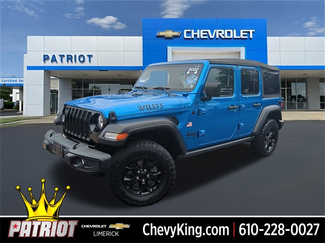 2022 Jeep Wrangler for sale at PATRIOT CHEVROLET OF LIMERICK