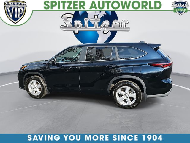 Midnight Black Metallic 2025 Toyota Highlander SUV / Crossover All-Wheel Drive 8-Speed Automatic