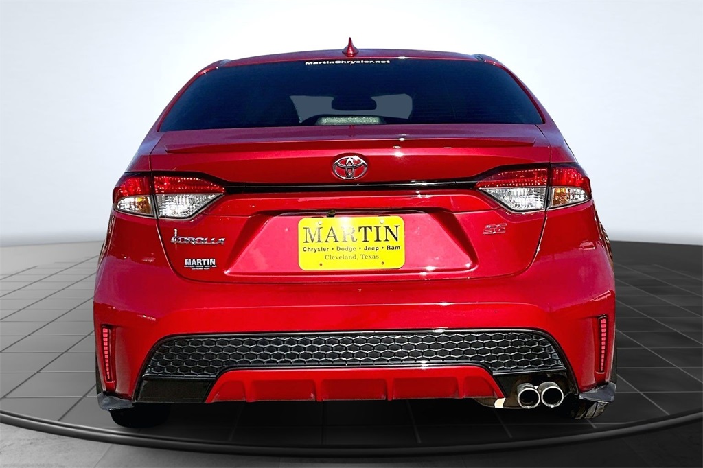 2021 Toyota Corolla SE Red at Emmons Autoplex