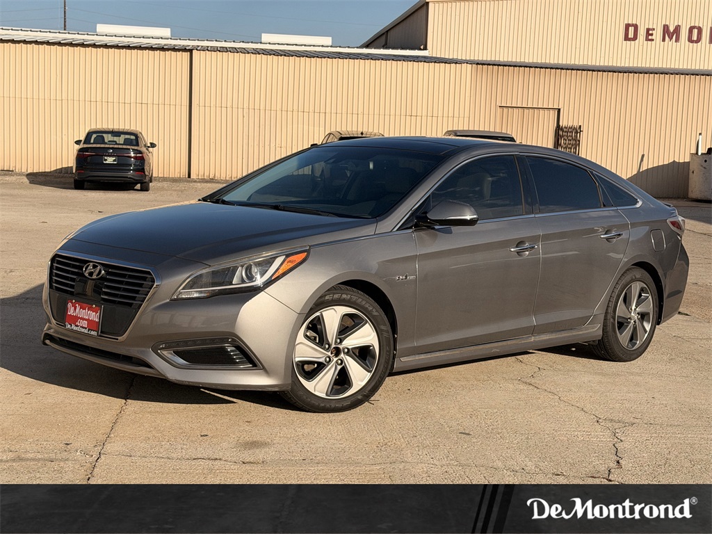 2017 Hyundai Sonata Hybrid Limited Gray at Autostrade