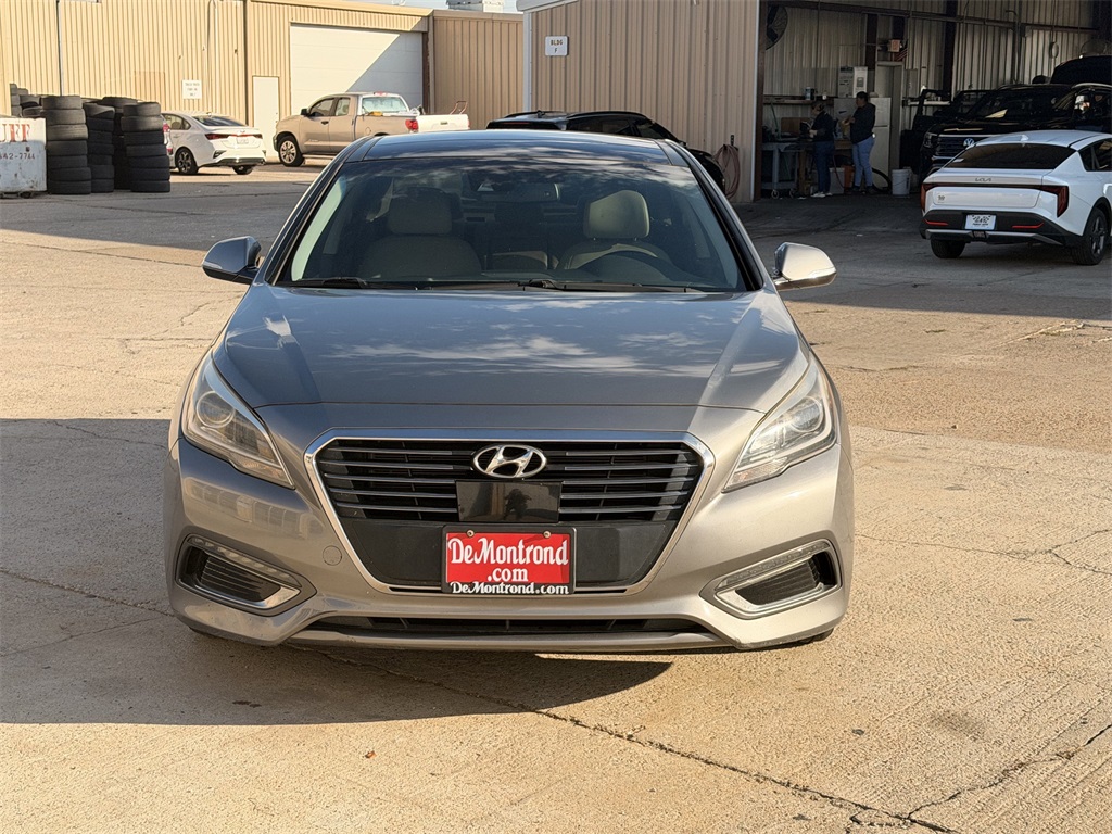 2017 Hyundai Sonata Hybrid Limited Gray at Autostrade