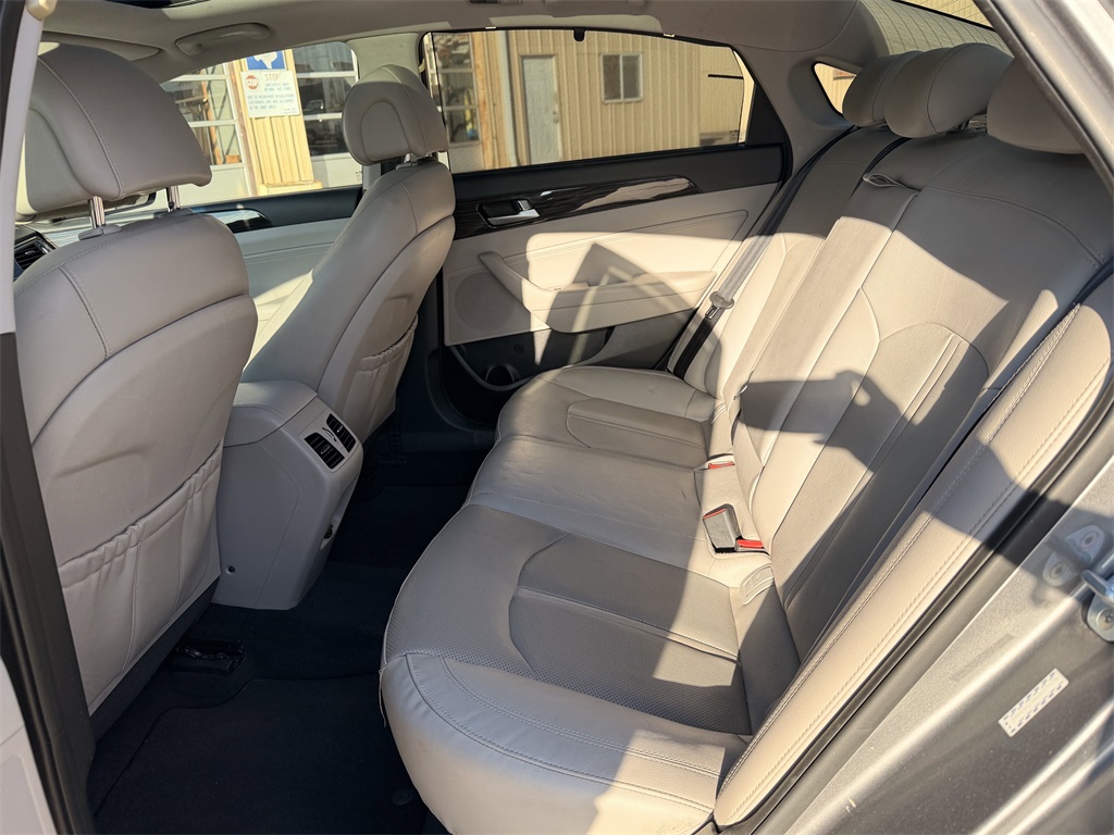 2017 Hyundai Sonata Hybrid Limited Gray at Autostrade