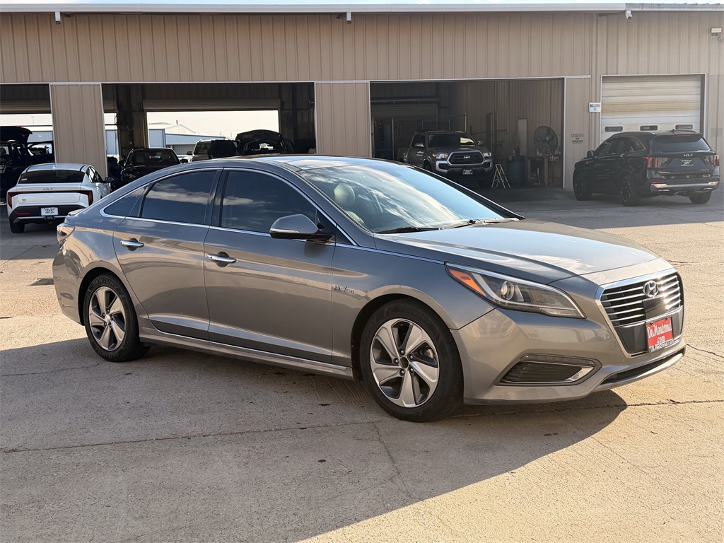 2017 Hyundai Sonata Hybrid Limited Gray at Autostrade