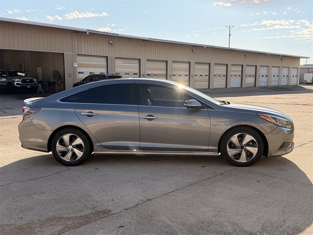 2017 Hyundai Sonata Hybrid Limited Gray at Autostrade