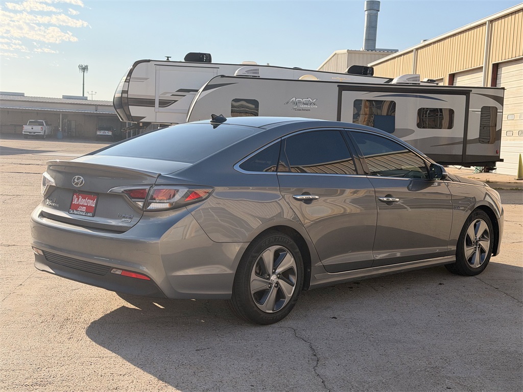 2017 Hyundai Sonata Hybrid Limited Gray at Autostrade