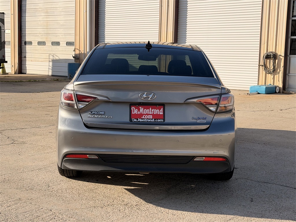 2017 Hyundai Sonata Hybrid Limited Gray at Autostrade