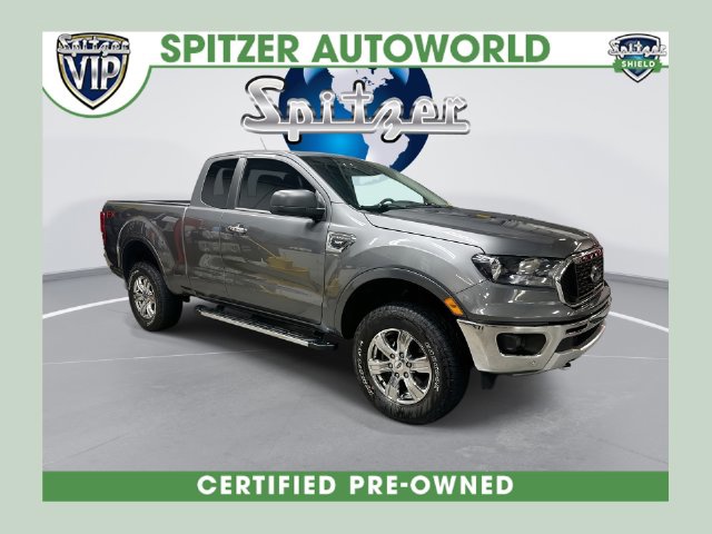 Gray Metallic 2021 Ford Ranger Pickup Truck Four-Wheel Drive Automatic