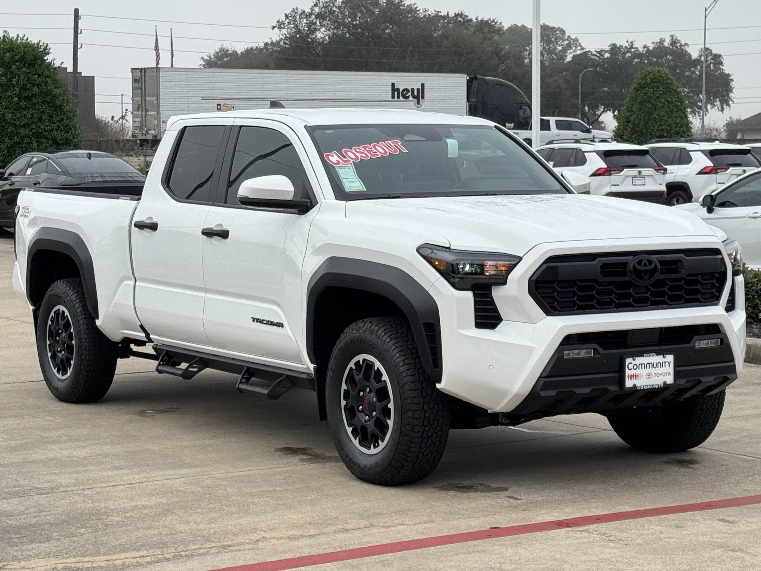 2024 Toyota Tacoma TRD Off-Road Off-white at Community Toyota