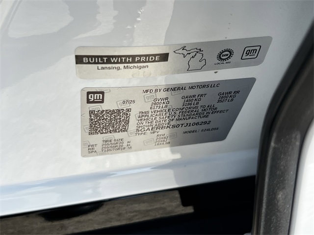 2026 Buick Enclave Sport Touring White at Big Star Buick GMC