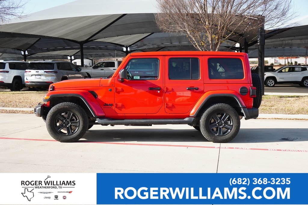Used Car 2023 Jeep Wrangler  Altitude For Sale Under $40,000 In Weatherford, Texas