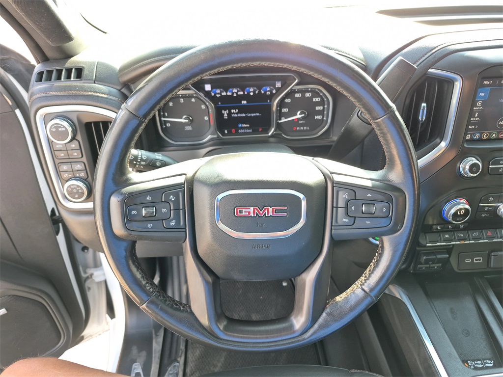 2022 GMC Sierra 1500 Limited AT4 White at Mac Haik CDJR North Houston